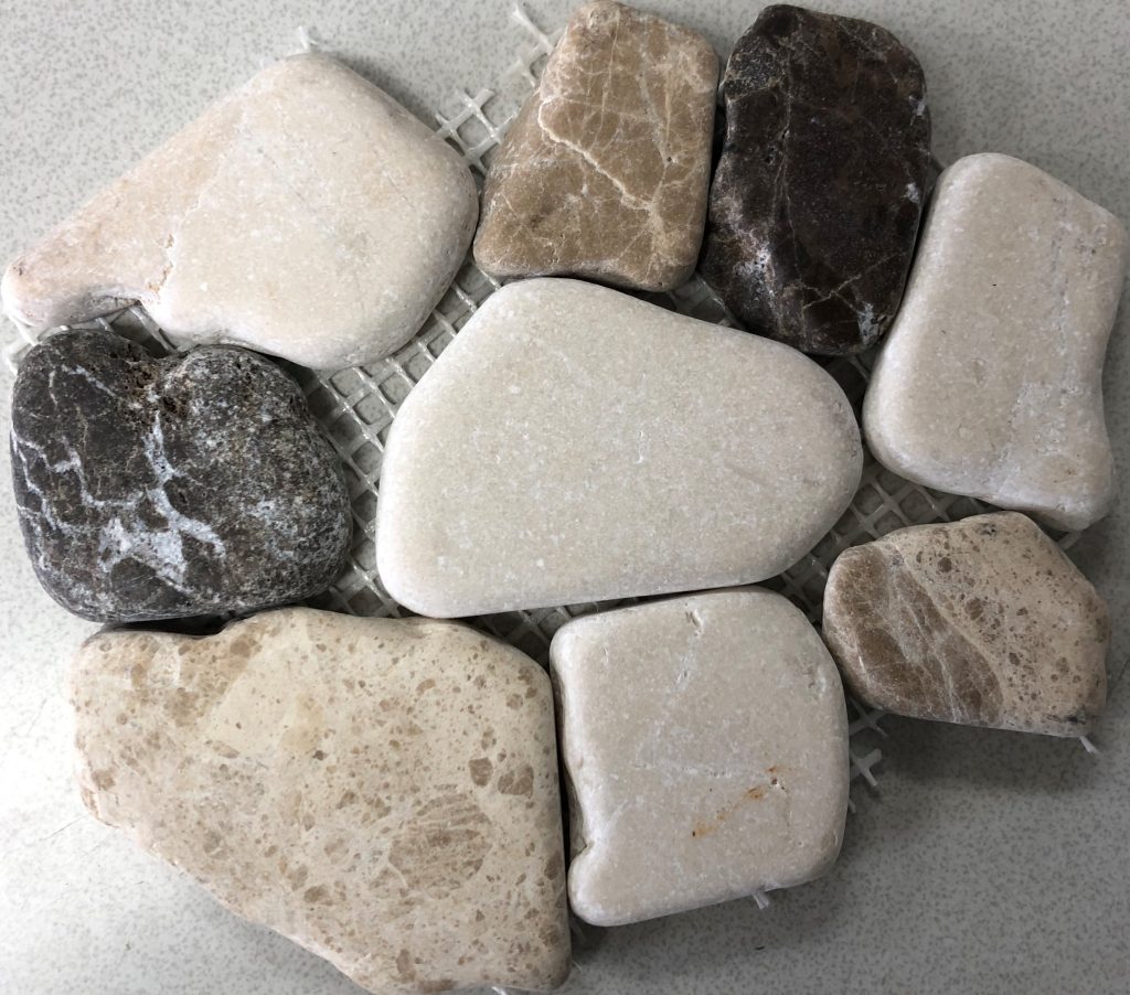 River Rock, Mix Marble Pebbles | Flat Pebbles